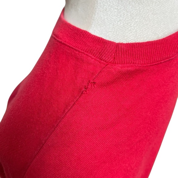 Vintage Johnny Was Women’s Red Long Sleeve Shirt Embroidered Fish One Size - Picture 8 of 8